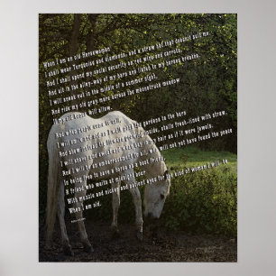 When I'm an Old Horsewoman III Poster