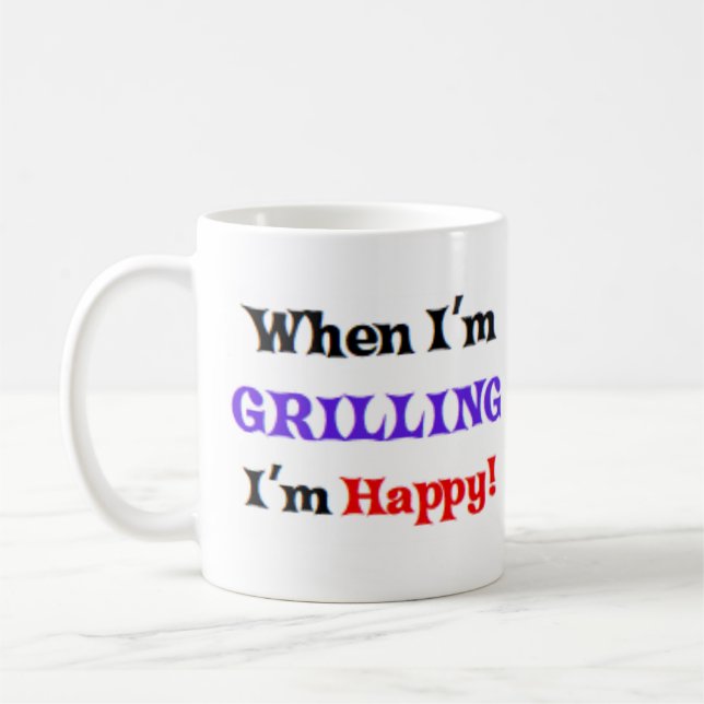 when i'm grilling coffee mug (Left)