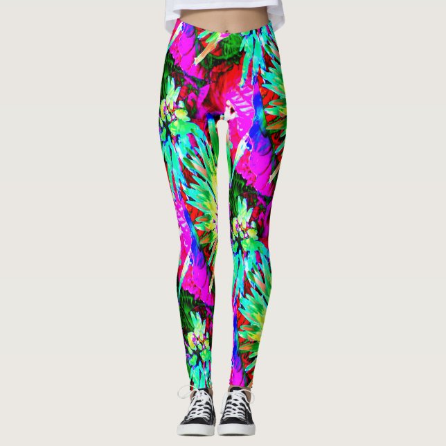 When in Hawaii... Leggings (Front)