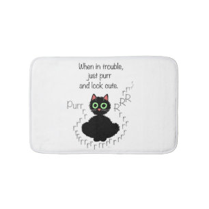 When in Trouble Bath Mat