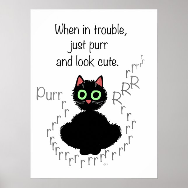 When in Trouble Poster (Front)