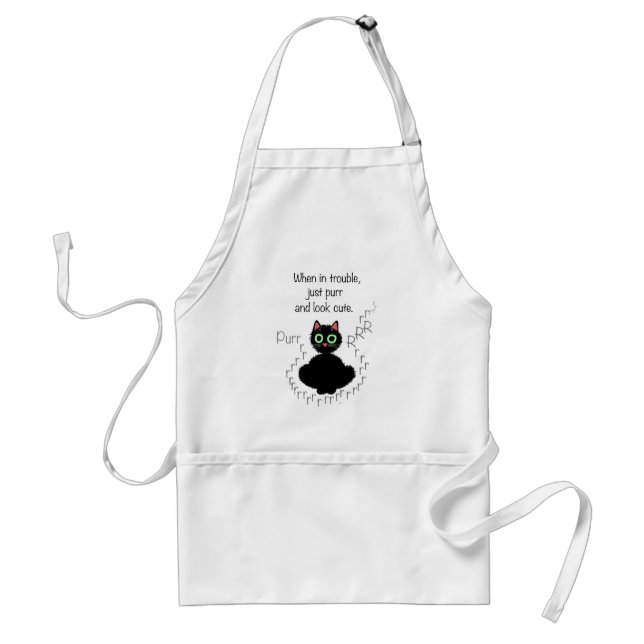 When in Trouble Standard Apron (Front)