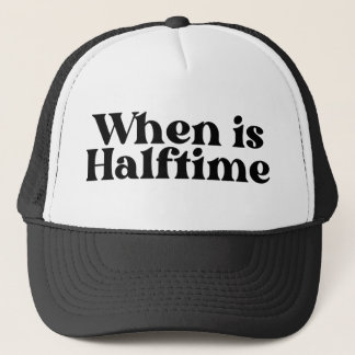 When is Halftime trucker hat, Football  Trucker Hat