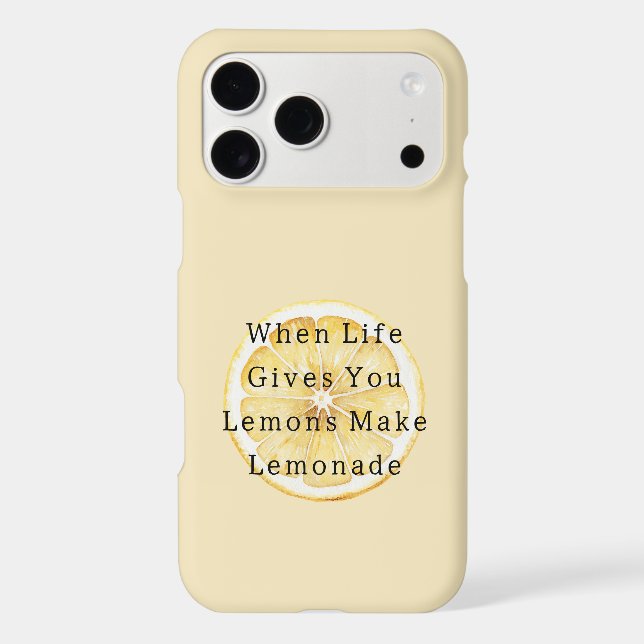 When Life Give Your Lemons (Back)