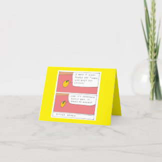 When life gives you lemons birthday card