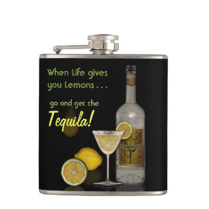 When Life gives you Lemons... Hip Flask