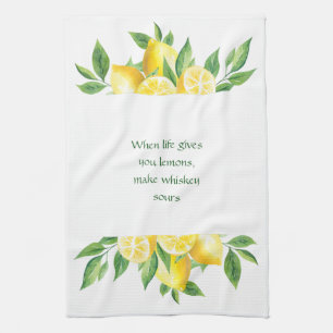 When Life Gives You Lemons Kitchen Towel
