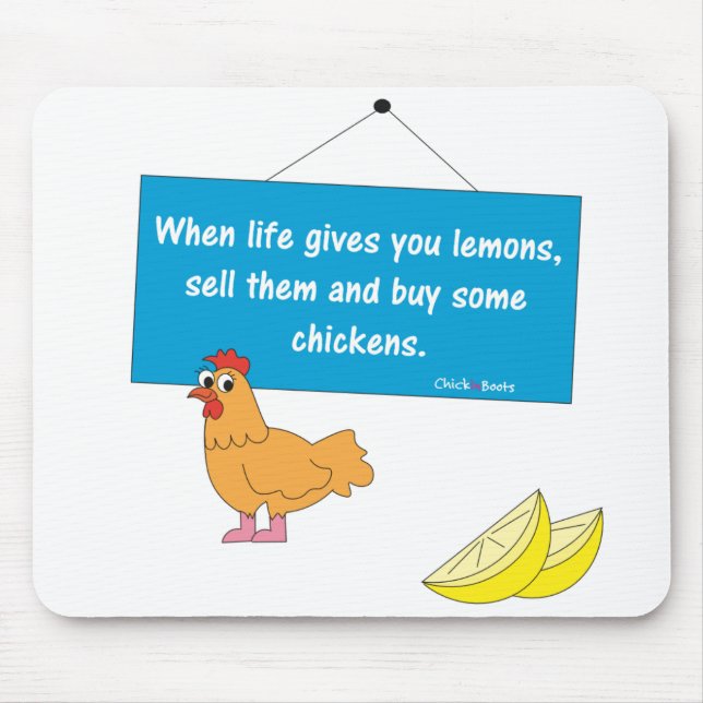 When Life Gives You Lemons Mousepad (Front)