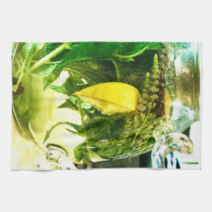 When life gives you lemons tea towel