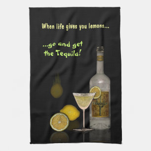 When life gives you Lemons... Tea Towel