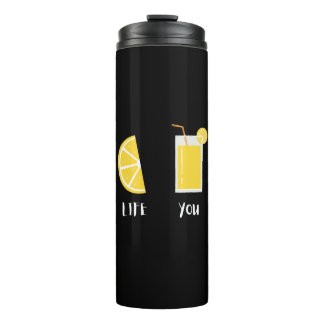 When life gives you lemons... thermal tumbler
