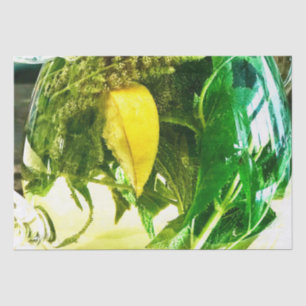 When life gives you lemons  tissue paper