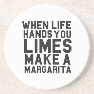 When Life gives you Limes Make a Margarita Coaster