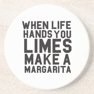 When Life gives you Limes Make a Margarita Coaster