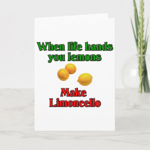 When Life Hands You Lemons Holiday Card