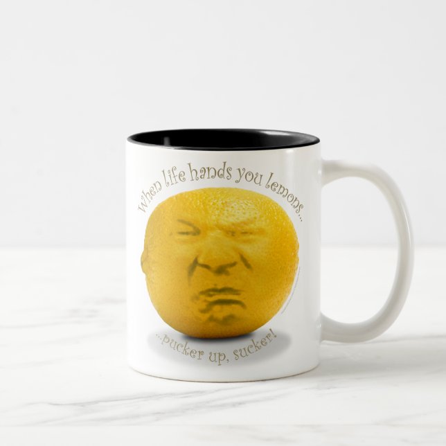 "When Life Hands You Lemons" Mug (Right)