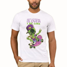 When Lockdown Is Over - Funny Skateboarding Alien