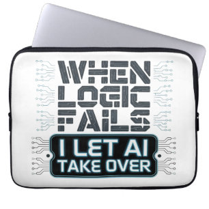 When Logic Fails – I Let AI Take Over Design Laptop Sleeve