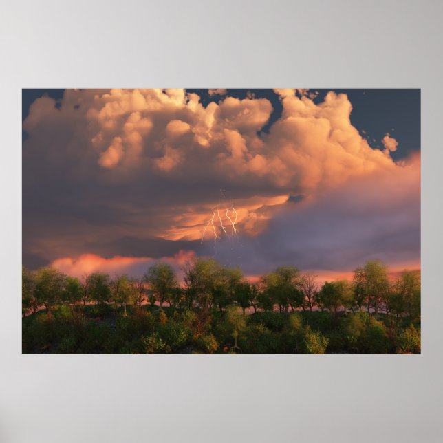 When March Blows Its Horn Print (Front)