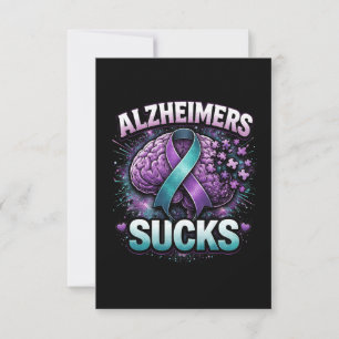 When Memories Fade Thank You Card