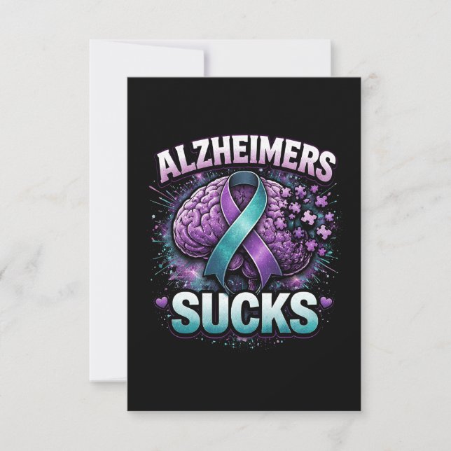 When Memories Fade Thank You Card (Front)