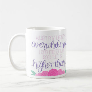 When My Heart is Overwhelmed Mug