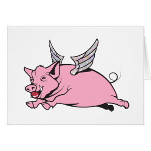 when pigs fly