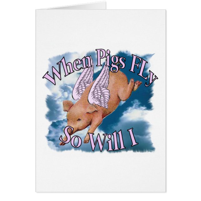 When Pigs Fly (Front)