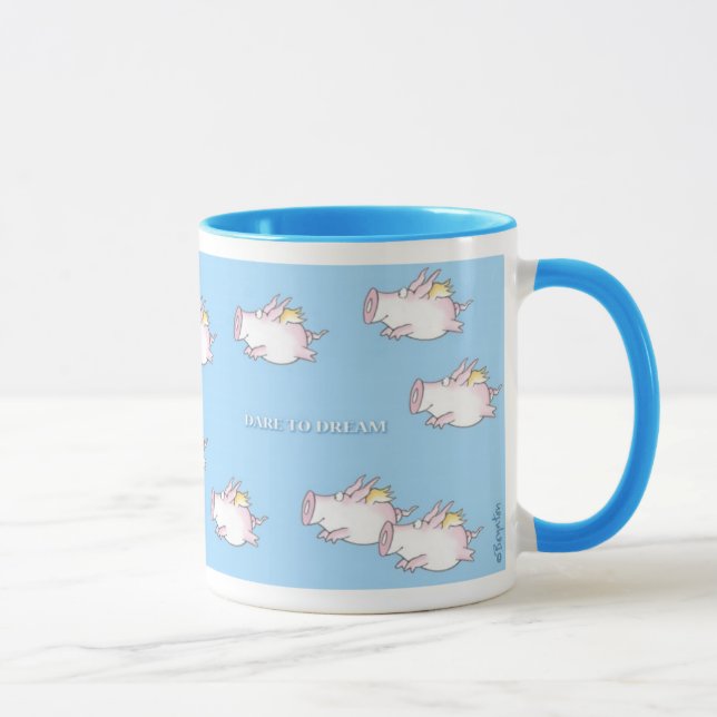 WHEN PIGS FLY by Sandra Boynton Mug (Right)