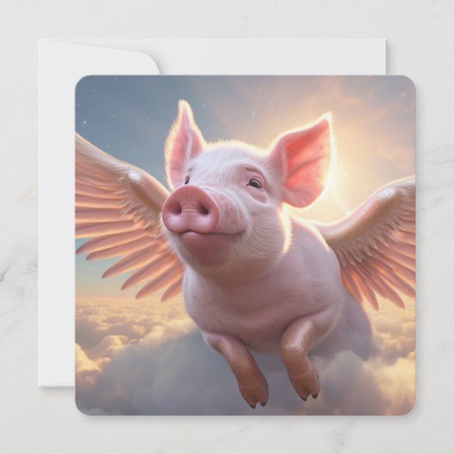 When Pigs Fly Custom Text (Front)