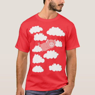 When pigs fly flying pig T-Shirt