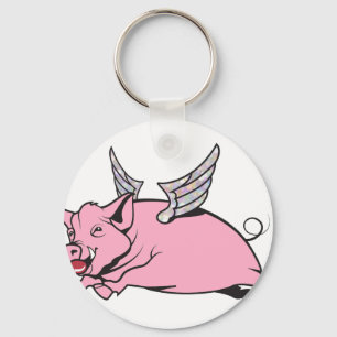 when pigs fly key ring