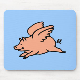 When Pigs Fly Mousepad