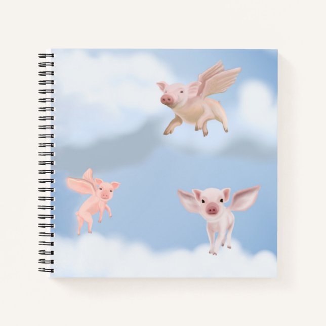 When Pigs Fly Notebook (Front)