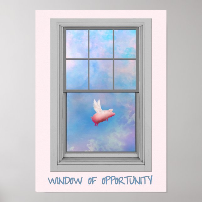 When Pigs Fly-Window of Opportunity Poster (Front)