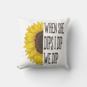 When She Dips I dip We Dip, Mummy And Me Cushion
