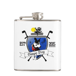 When the Gimpy Dog Ranch Drives you to Drink Hip Flask