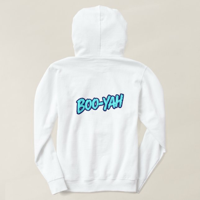 When the haunting is done and the good times roll. hoodie (Design Back)