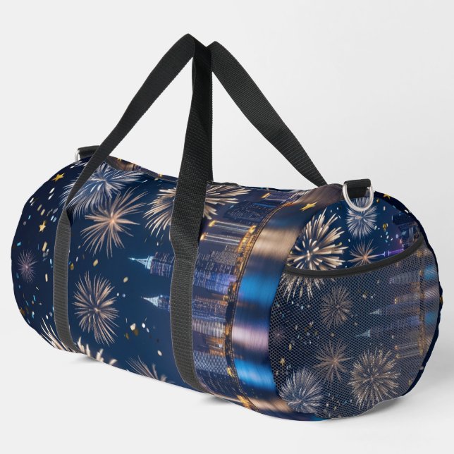 When the Lights Begin to Fall Duffle Bag (Right Corner)