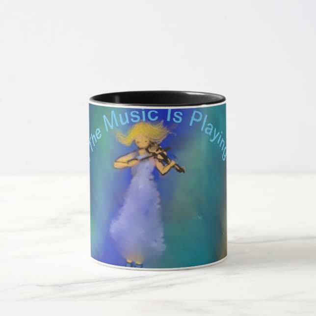 When the music is playing mug (Center)