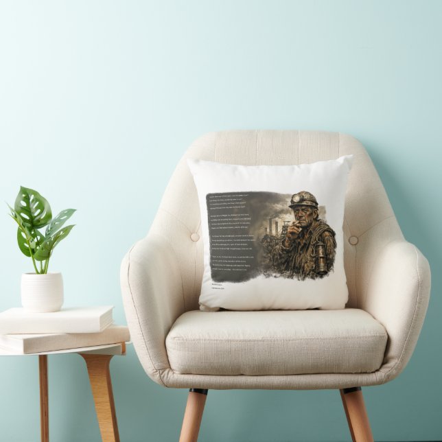 When the Pits Fell Silent Cushion (Chair)
