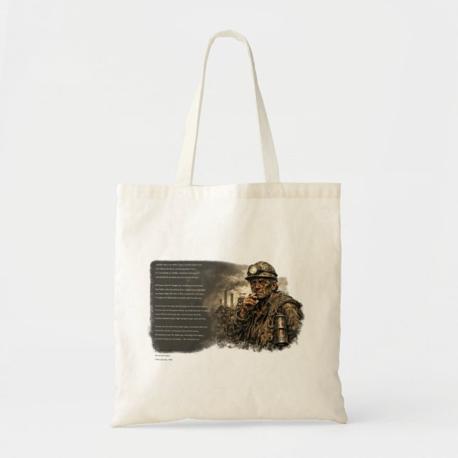 When the Pits Fell Silent Tote Bag (Front)