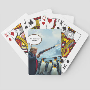When the President is stupid Playing Cards