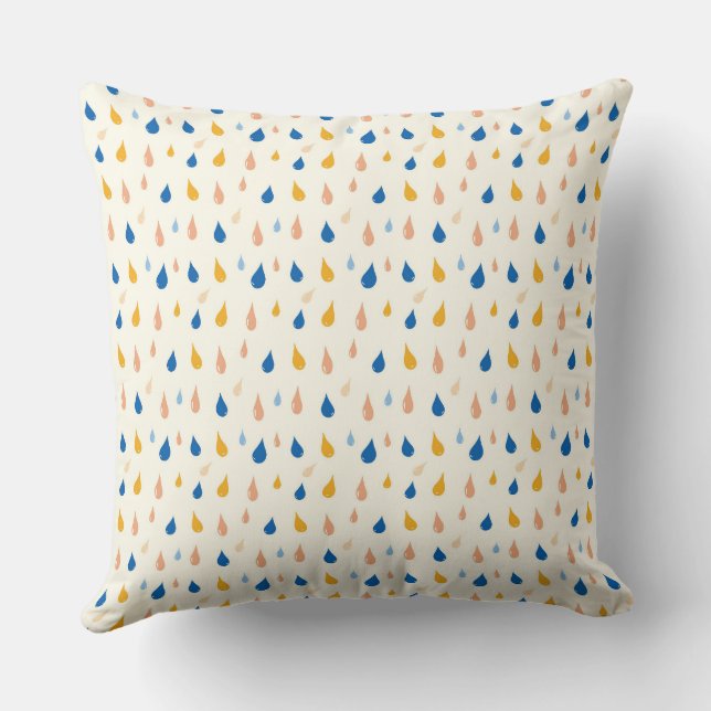 When the Rain Looks This Pretty Cushion (Back)