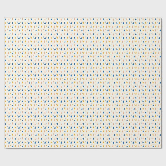When the Rain Looks This Pretty Wrapping Paper (Flat)