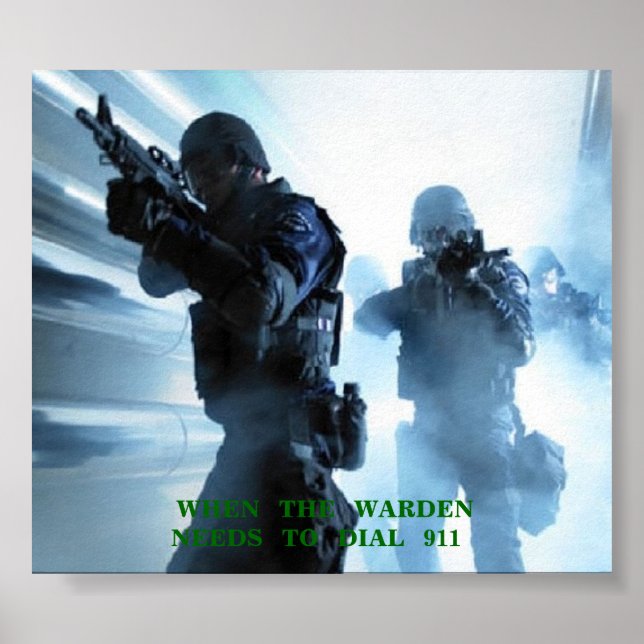 WHEN   THE   WARDEN   NEEDS   TO   DI... POSTER (Front)