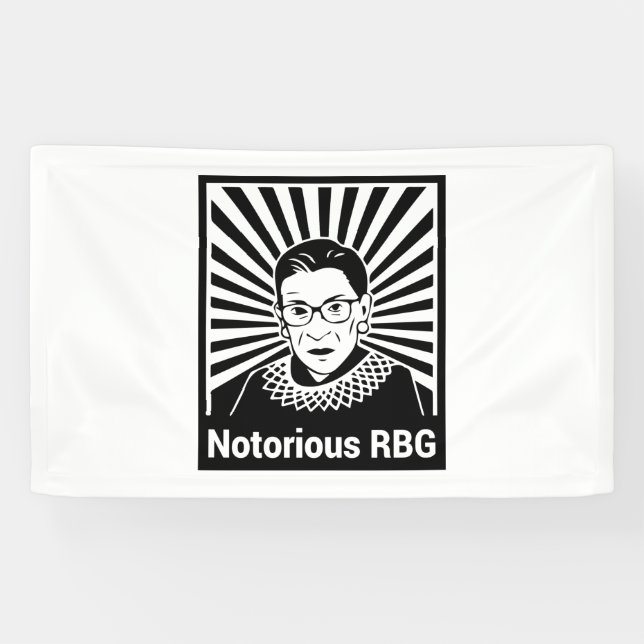 When there are nine - Notorious RBG Banner (Horizontal)