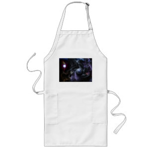 When Universes Collide Fractal Art Apron