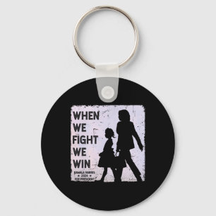 When We Fight We Win 2024 Kamala Harris For Usa Pr Key Ring