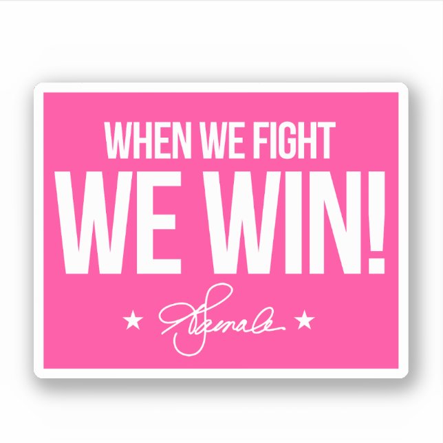 When we fight we win - Kamala (Front)
